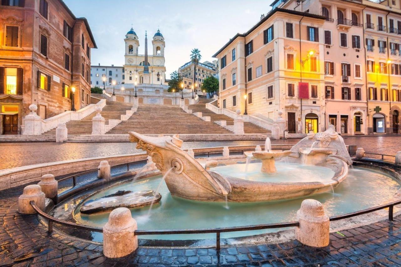Spanish Steps Rome View 外观 照片