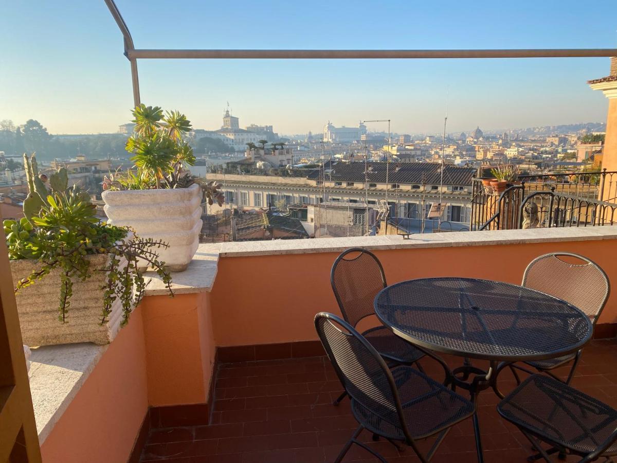 Spanish Steps Rome View 外观 照片