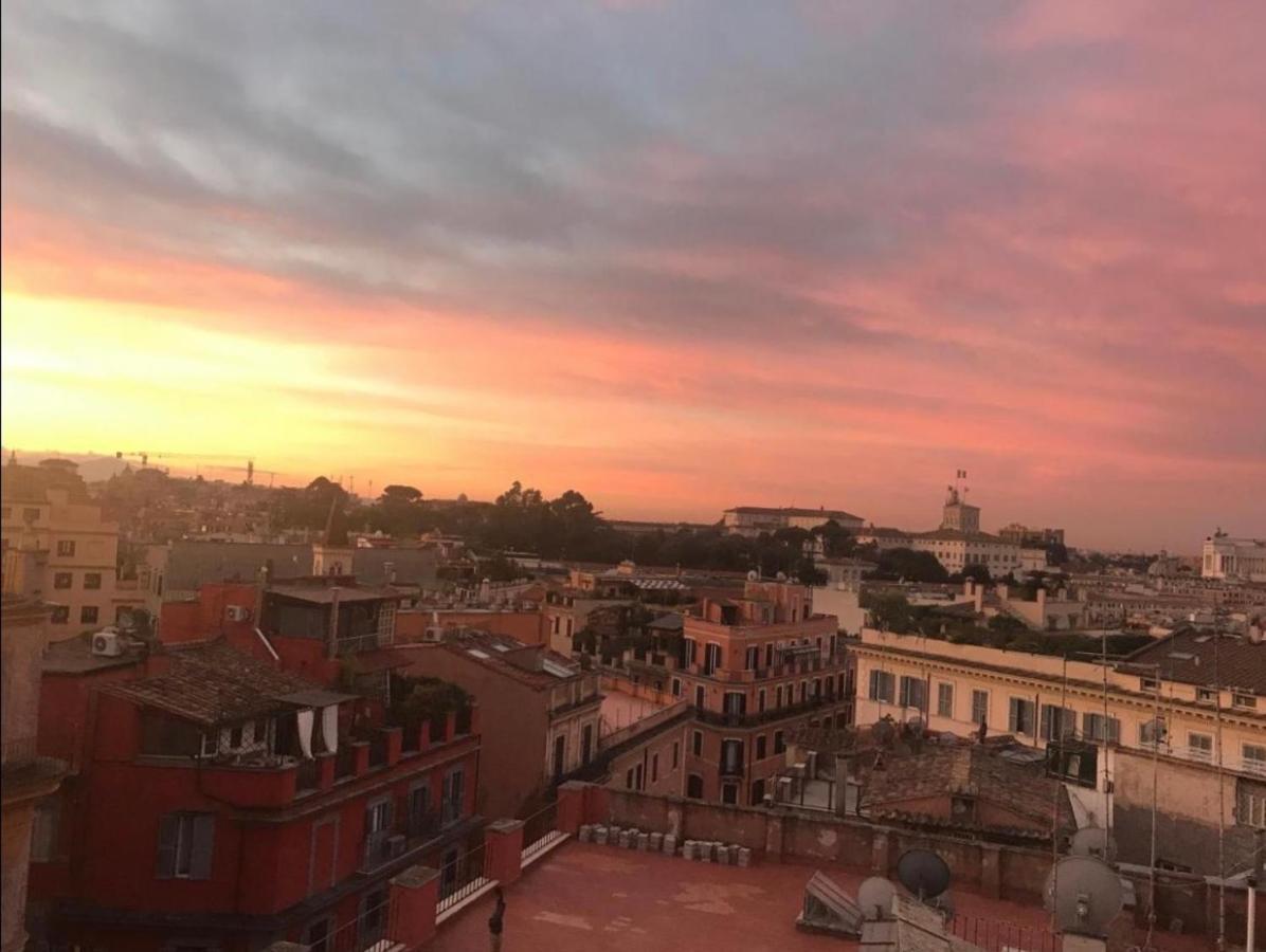 Spanish Steps Rome View 外观 照片