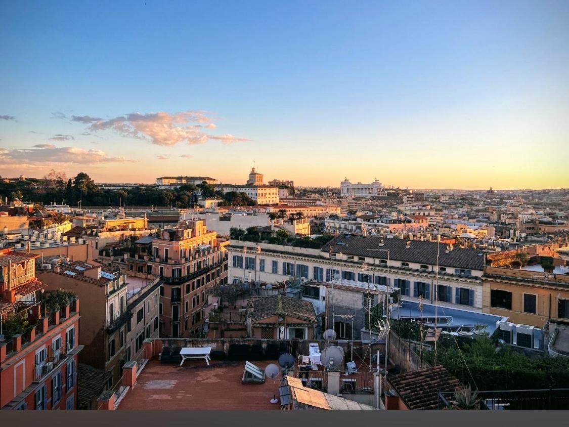 Spanish Steps Rome View 外观 照片
