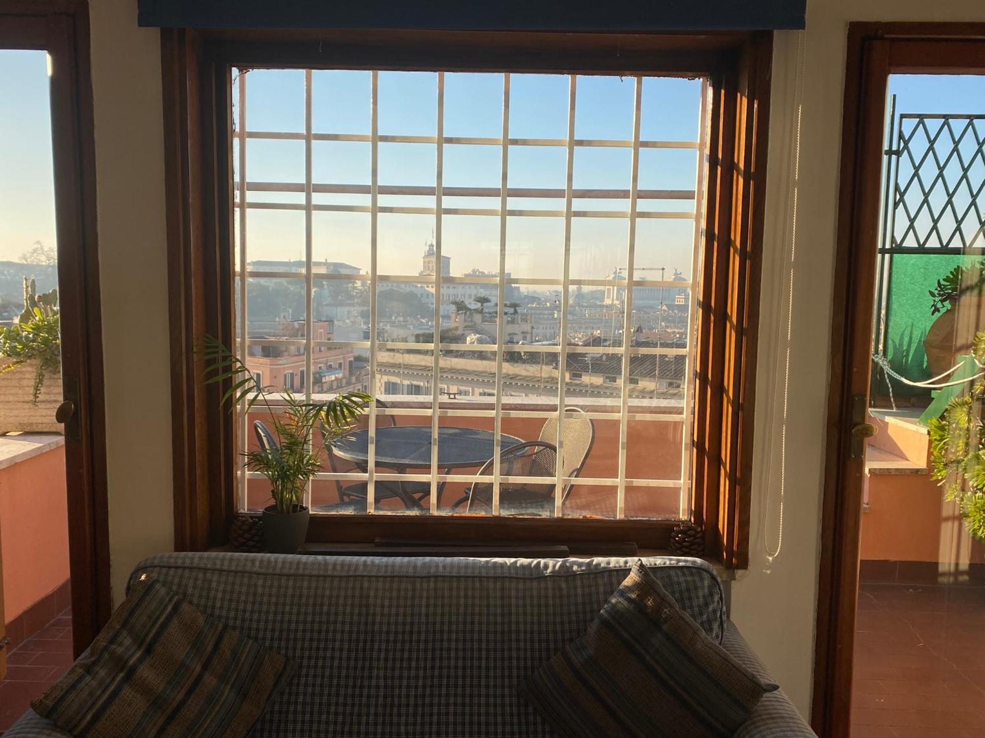 Spanish Steps Rome View 外观 照片