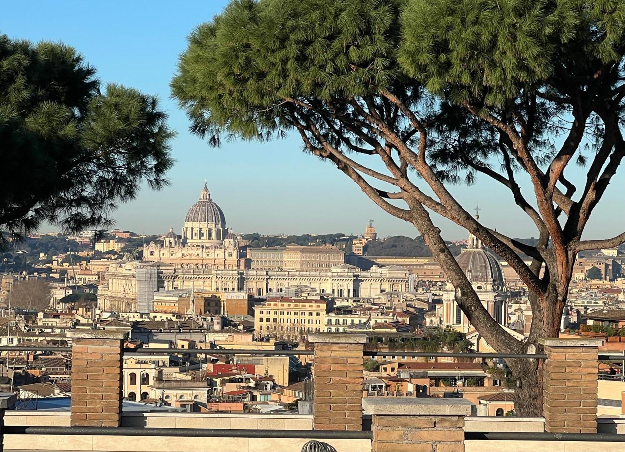 Spanish Steps Rome View 外观 照片