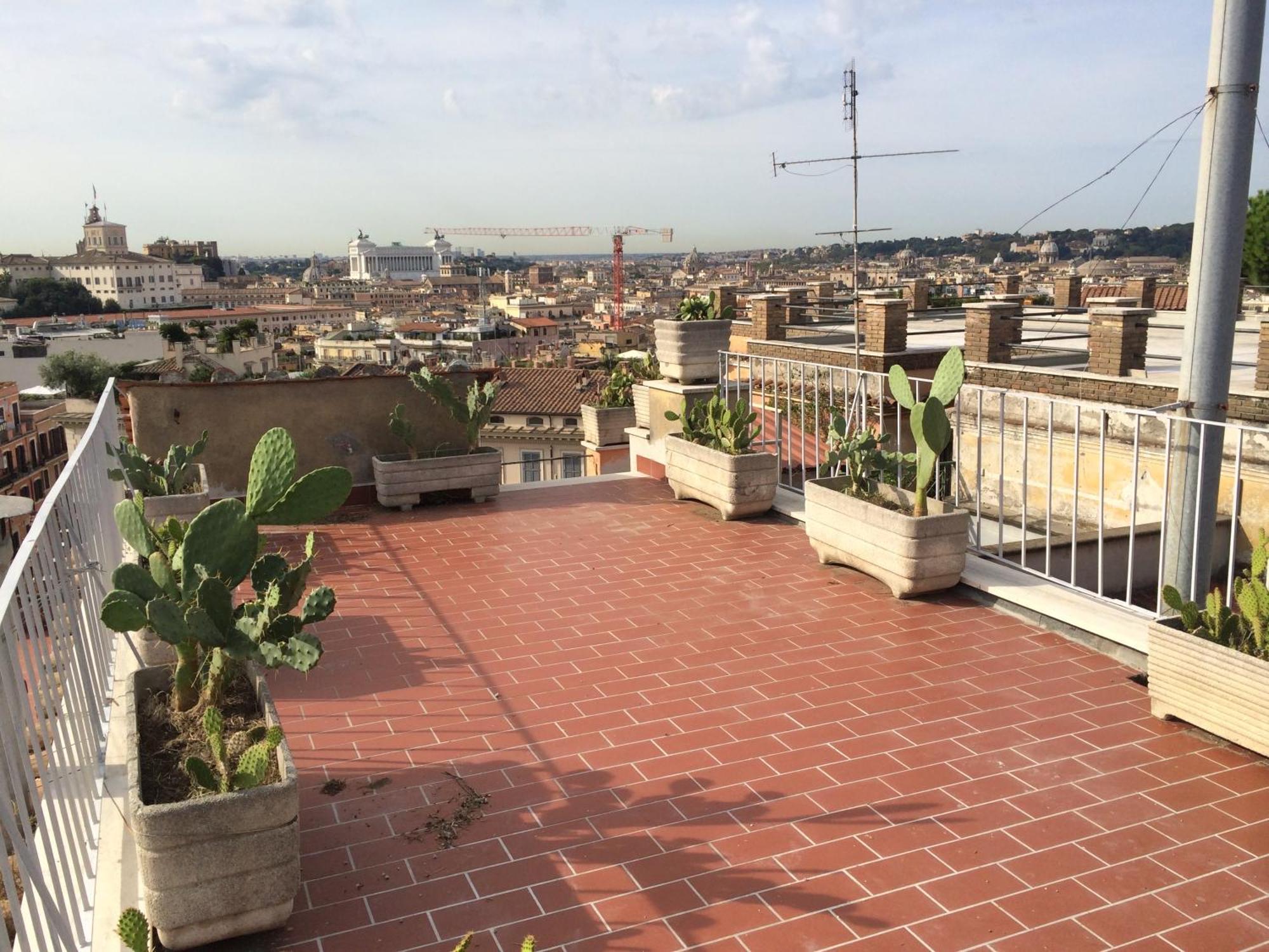 Spanish Steps Rome View 外观 照片